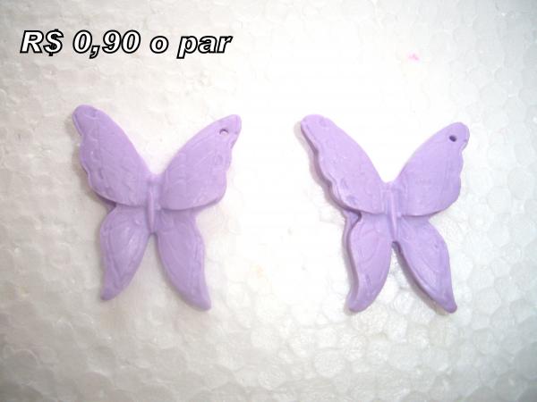 BIS93-Pingente borboleta LILÁS
