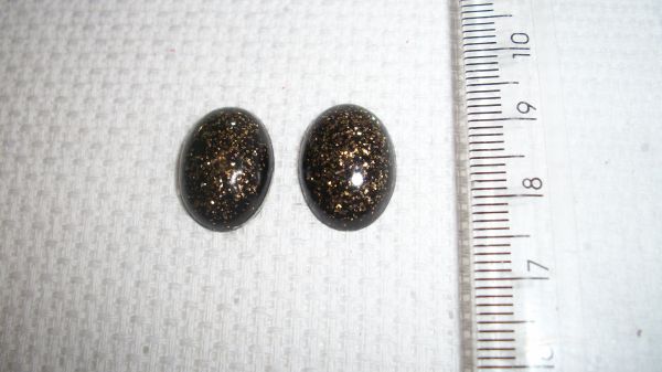 CHATOM OVAL PRETO - O PAR