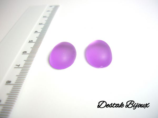 CHATOM OVAL ROXO FOSCO- O PAR