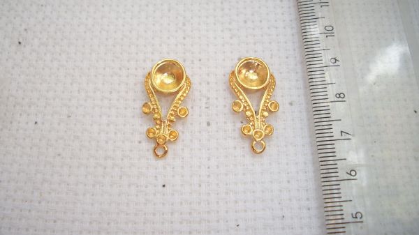 BASE P/ BRINCO DOURADO- O PAR