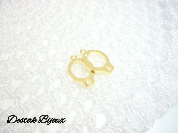 PIN38-PINGENTE ALGEMA-O PAR