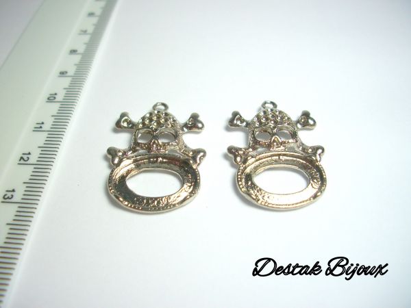 PIN20-PINGENTE NÍQUEL - O PAR