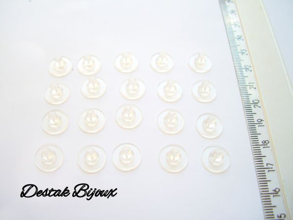 AC28-Tarracha de Silicone(10 pares)
