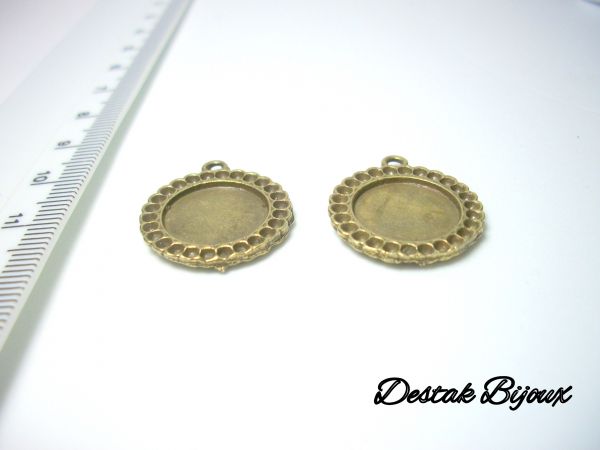 PIN35-PINGENTE OURO VELHO-O PAR