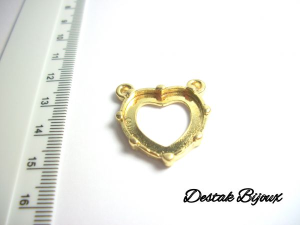 PIN29-PINGENTE CORAÇÃO 2 SAIDAS-UNIDADE