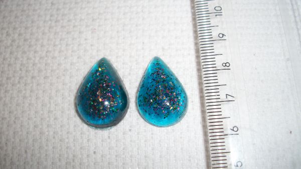 CHATOM GOTA AZUL ESCURO-O PAR