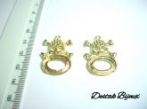 PIN20-PINGENTE DOURADO- O PAR