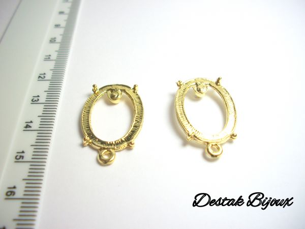 PI63-BASE P/ BRINCO DOURADO-O PAR